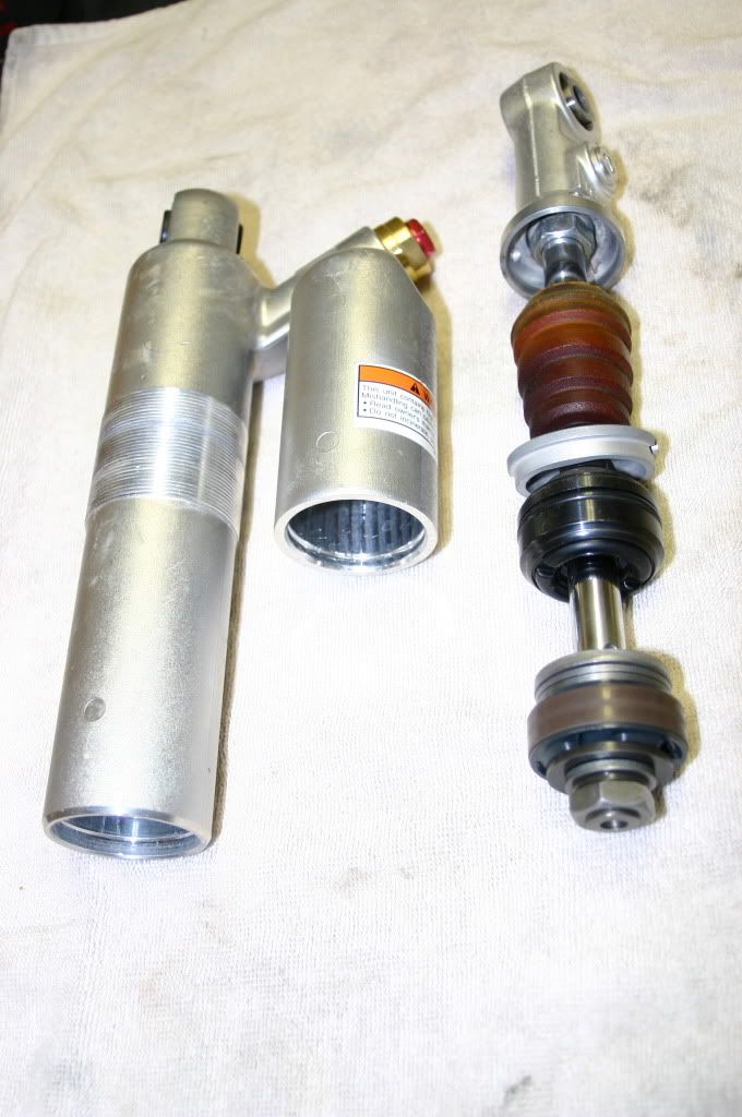 Yamaha YFZ450RX Stock shock service / Oil change / Rebuild YFZ Central